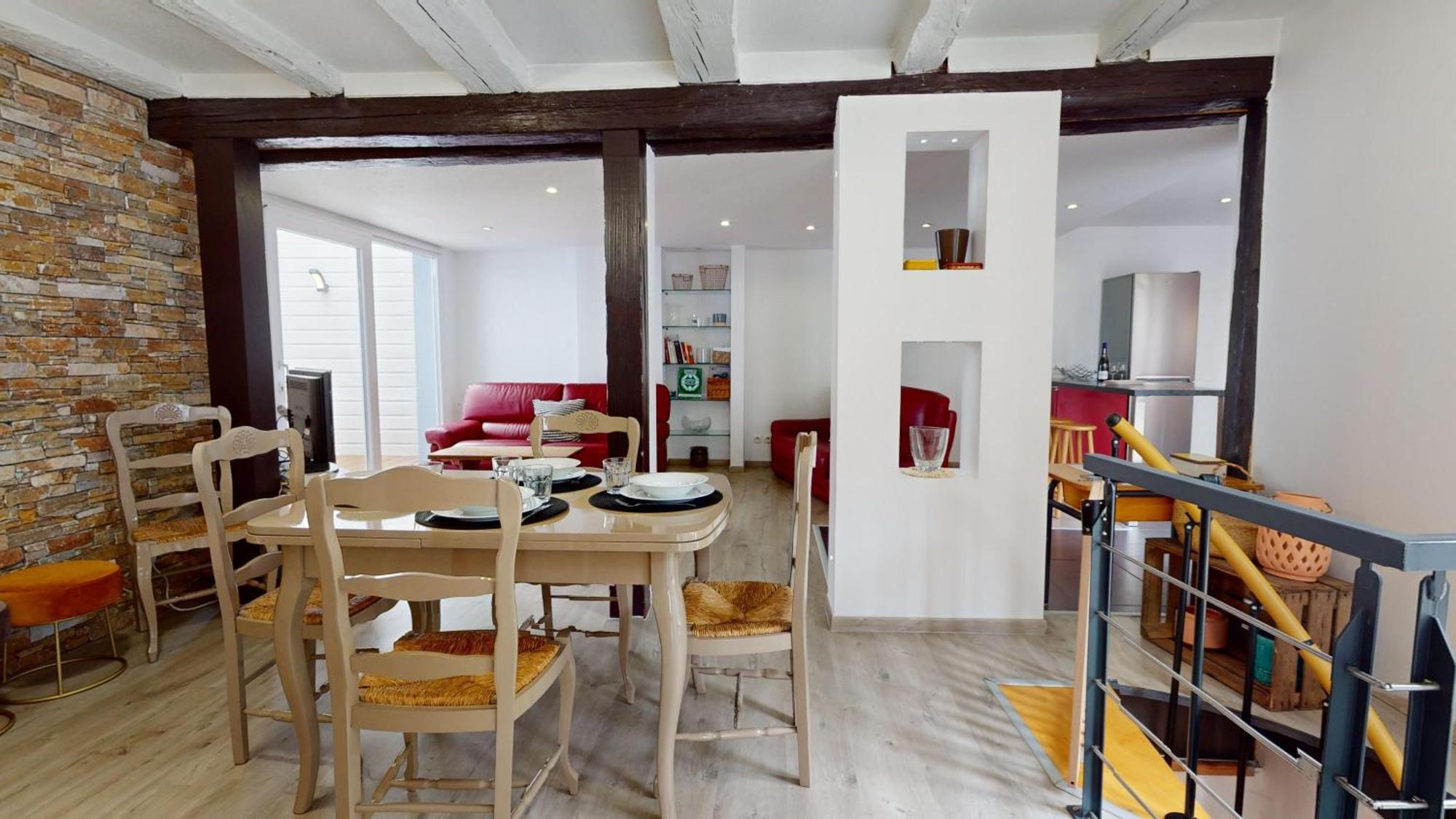 Ferienwohnung Le Roesselmann 1 Parking Colmar Exterior foto