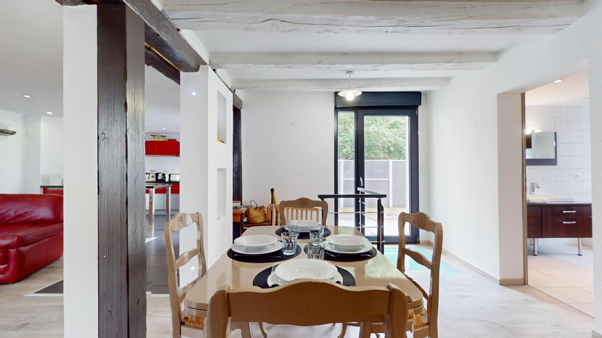 Ferienwohnung Le Roesselmann 1 Parking Colmar Exterior foto