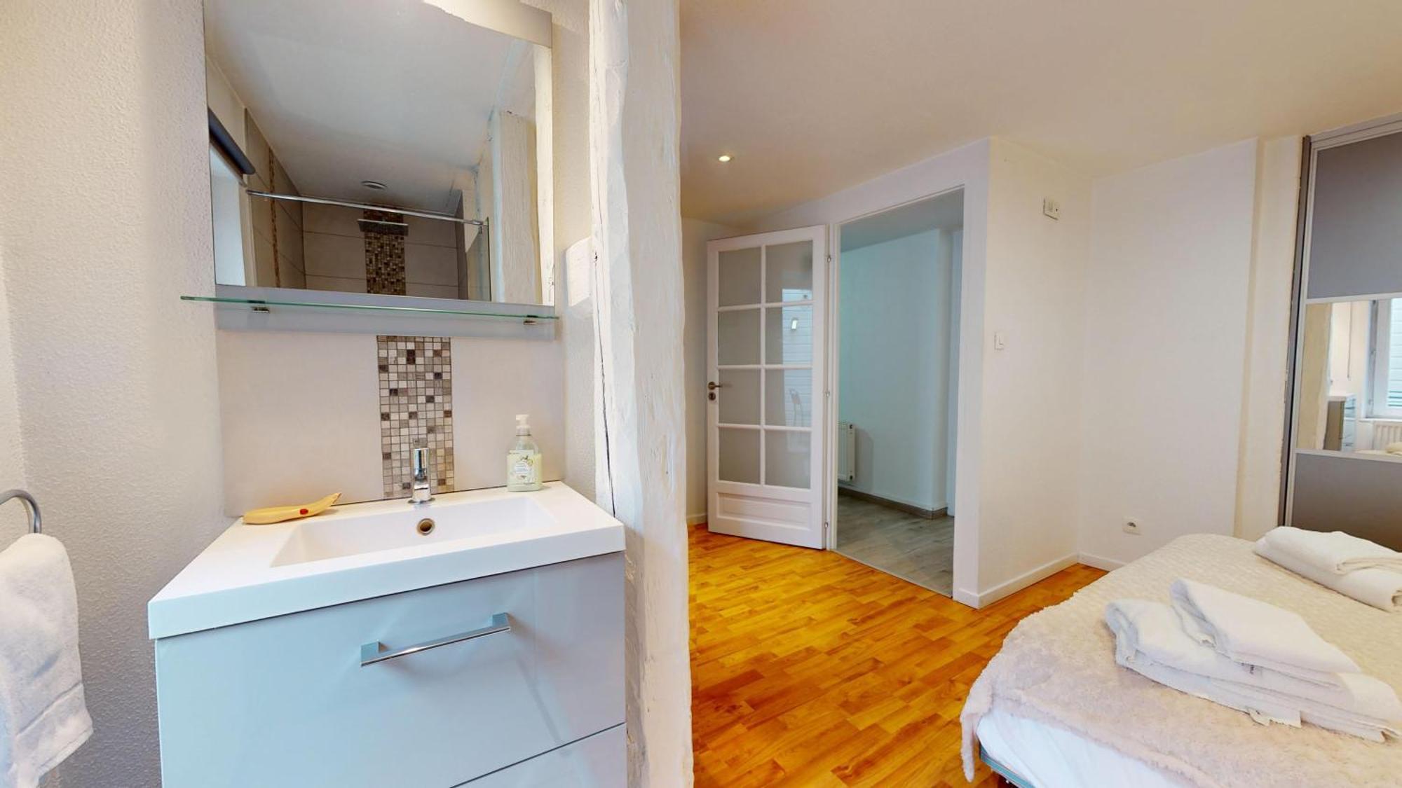 Ferienwohnung Le Roesselmann 1 Parking Colmar Exterior foto
