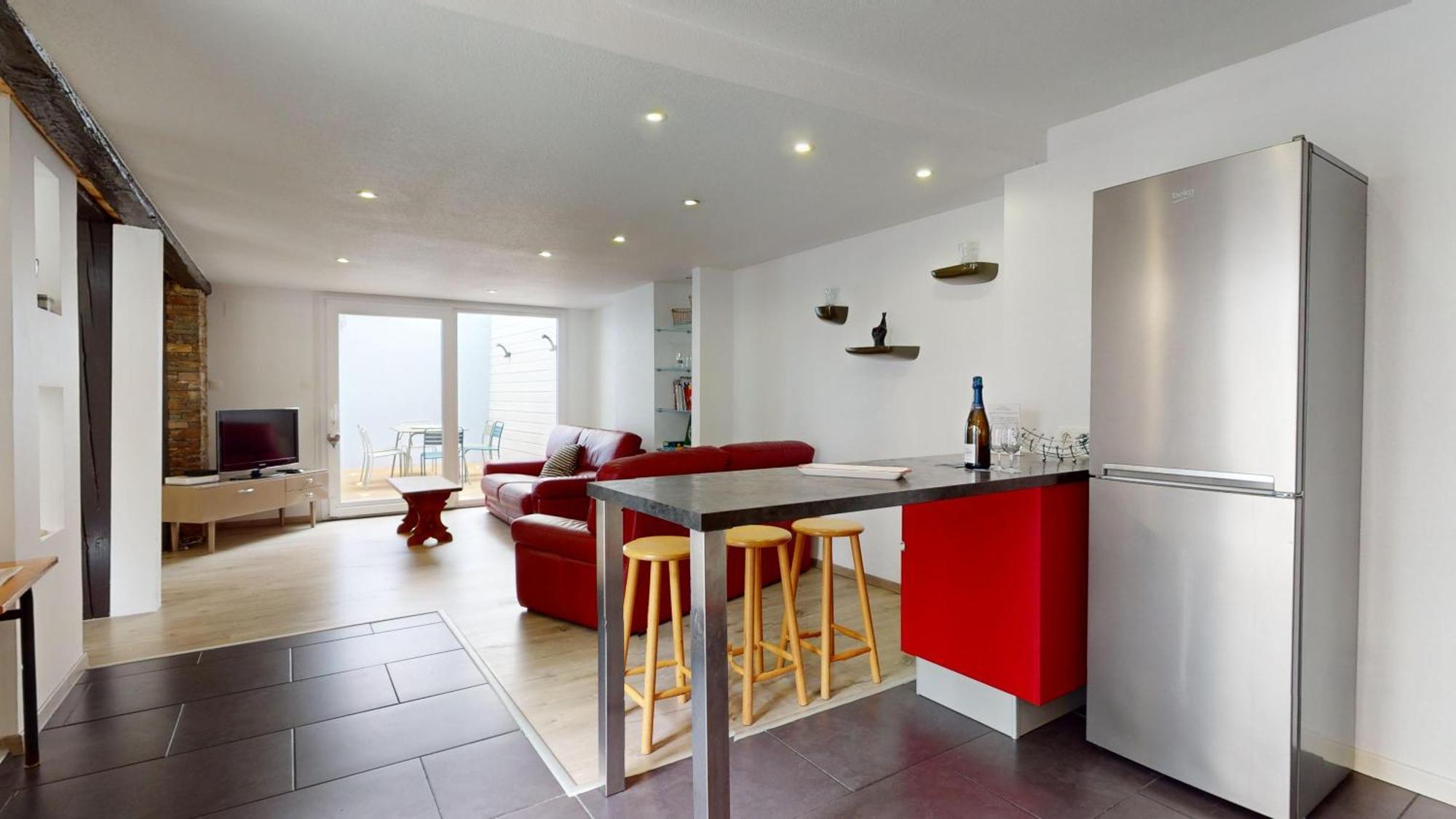 Ferienwohnung Le Roesselmann 1 Parking Colmar Exterior foto